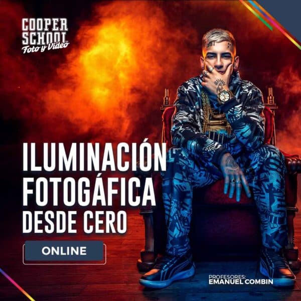 Curso Online - Iluminación Fotográfica Desde Cero - Cuota Mensual