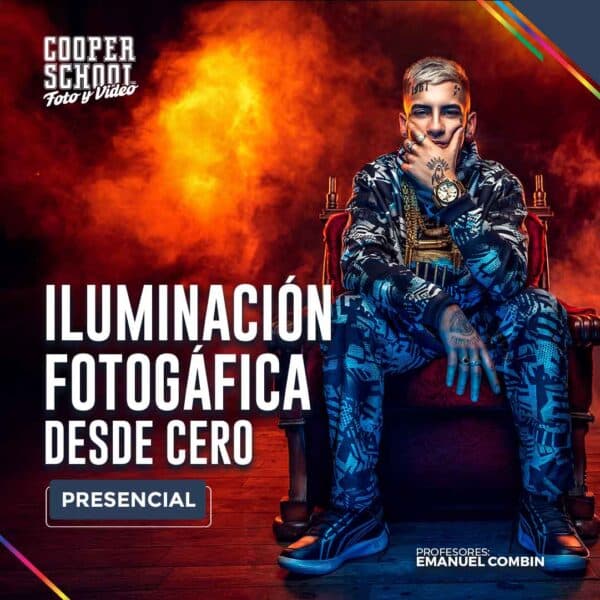 Curso Presencial - Iluminación Fotográfica Desde Cero - Cuota Mensual